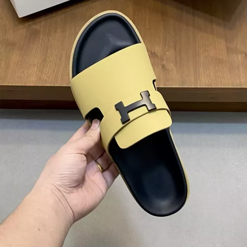 Replica Hermes Slippers For Men #1331087 $82.00 USD for Wholesale