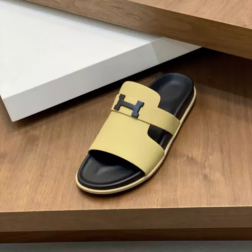 Replica Hermes Slippers For Men #1331087 $82.00 USD for Wholesale