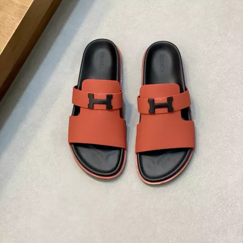 Replica Hermes Slippers For Men #1331092 $82.00 USD for Wholesale