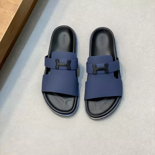 Replica Hermes Slippers For Men #1331097 $82.00 USD for Wholesale