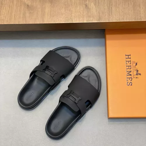 Replica Hermes Slippers For Men #1331101 $82.00 USD for Wholesale