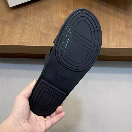 Replica Hermes Slippers For Men #1331101 $82.00 USD for Wholesale