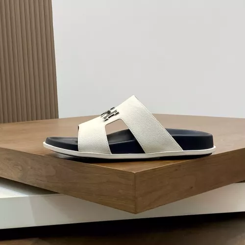 Replica Hermes Slippers For Men #1331109 $82.00 USD for Wholesale