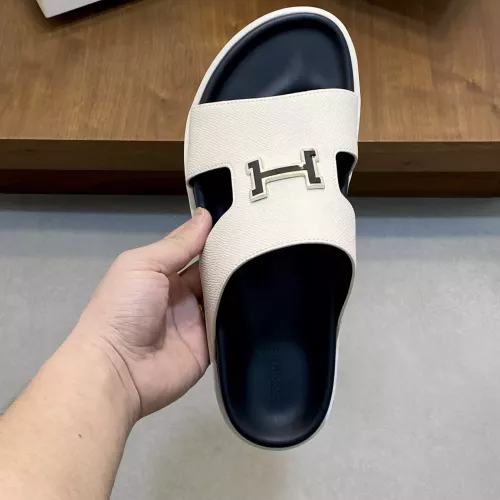 Replica Hermes Slippers For Men #1331109 $82.00 USD for Wholesale