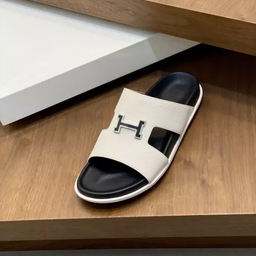 Replica Hermes Slippers For Men #1331109 $82.00 USD for Wholesale