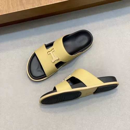 Replica Hermes Slippers For Men #1331112 $82.00 USD for Wholesale