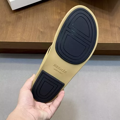 Replica Hermes Slippers For Men #1331112 $82.00 USD for Wholesale