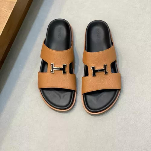 Replica Hermes Slippers For Men #1331115 $82.00 USD for Wholesale