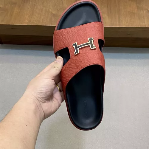 Replica Hermes Slippers For Men #1331116 $82.00 USD for Wholesale