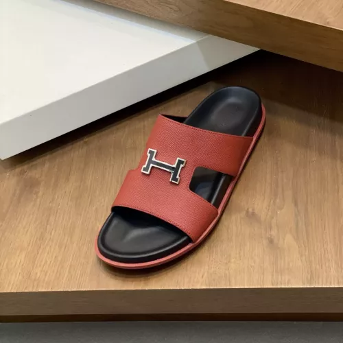 Replica Hermes Slippers For Men #1331116 $82.00 USD for Wholesale