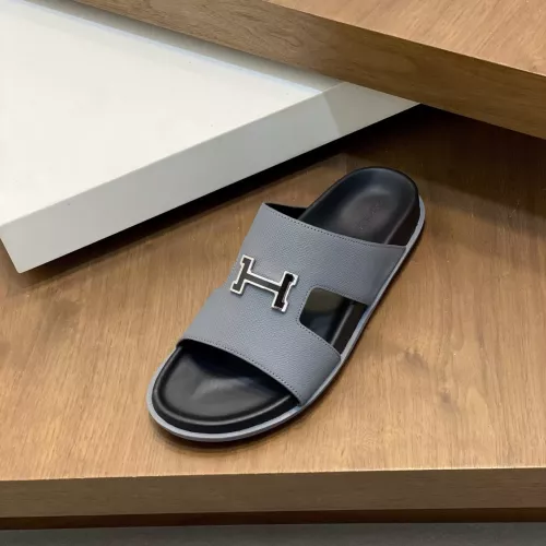 Replica Hermes Slippers For Men #1331117 $82.00 USD for Wholesale