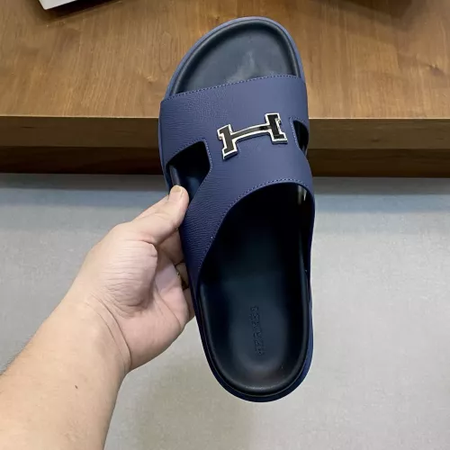 Replica Hermes Slippers For Men #1331118 $82.00 USD for Wholesale