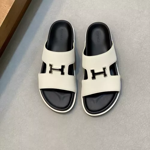 Replica Hermes Slippers For Men #1331120 $82.00 USD for Wholesale