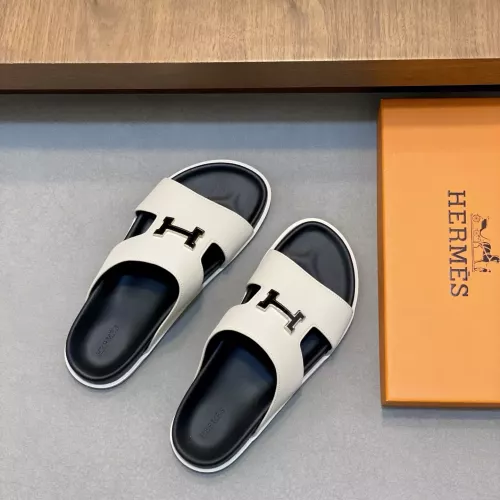 Replica Hermes Slippers For Men #1331120 $82.00 USD for Wholesale