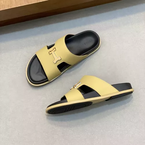 Replica Hermes Slippers For Men #1331121 $82.00 USD for Wholesale