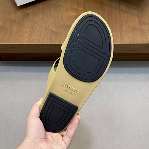 Replica Hermes Slippers For Men #1331121 $82.00 USD for Wholesale