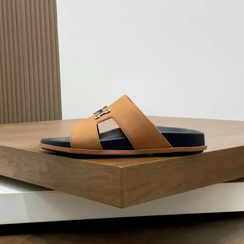 Replica Hermes Slippers For Men #1331122 $82.00 USD for Wholesale
