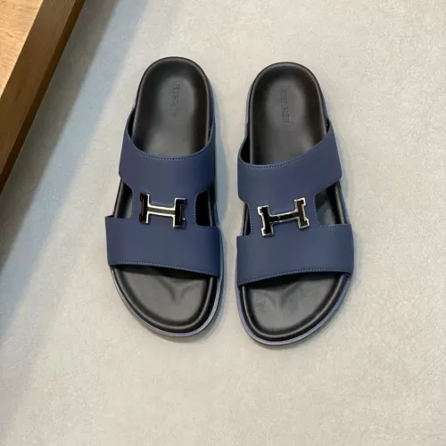 Replica Hermes Slippers For Men #1331125 $82.00 USD for Wholesale