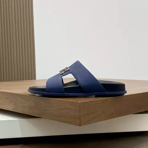 Replica Hermes Slippers For Men #1331125 $82.00 USD for Wholesale