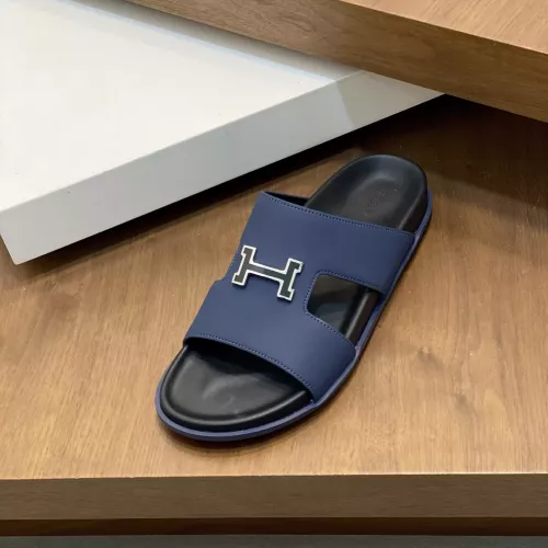 Replica Hermes Slippers For Men #1331125 $82.00 USD for Wholesale