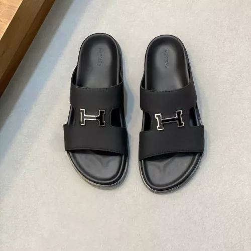 Replica Hermes Slippers For Men #1331126 $82.00 USD for Wholesale