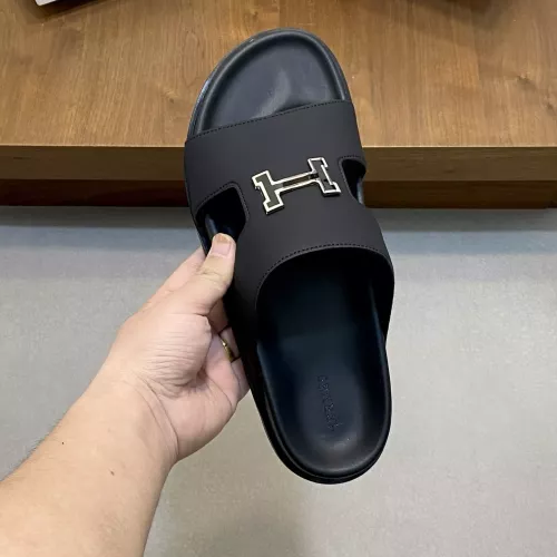 Replica Hermes Slippers For Men #1331126 $82.00 USD for Wholesale