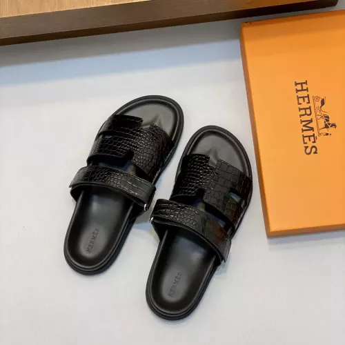 Replica Hermes Slippers For Men #1331127 $82.00 USD for Wholesale