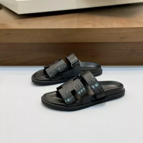 Replica Hermes Slippers For Men #1331127 $82.00 USD for Wholesale