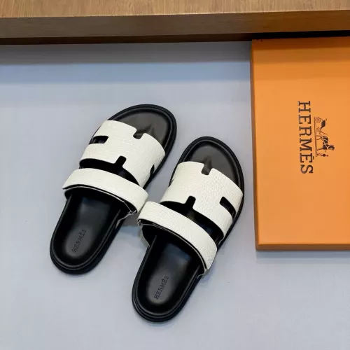 Replica Hermes Slippers For Men #1331128 $82.00 USD for Wholesale
