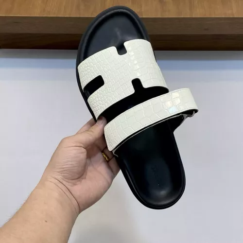Replica Hermes Slippers For Men #1331128 $82.00 USD for Wholesale