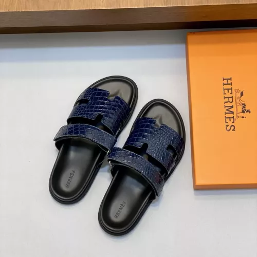 Replica Hermes Slippers For Men #1331129 $82.00 USD for Wholesale
