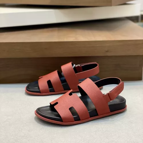 Replica Hermes Sandal For Men #1331133 $85.00 USD for Wholesale