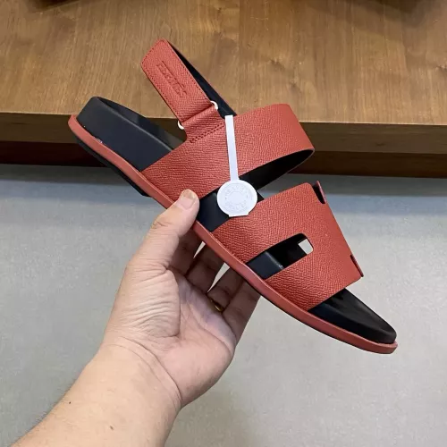 Replica Hermes Sandal For Men #1331133 $85.00 USD for Wholesale