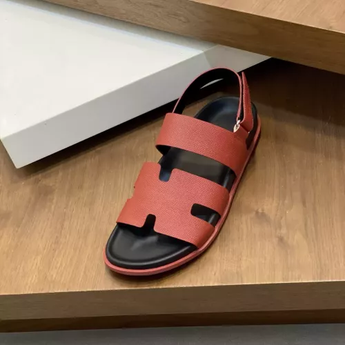 Replica Hermes Sandal For Men #1331133 $85.00 USD for Wholesale
