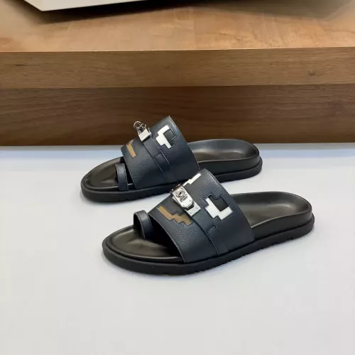 Replica Hermes Sandal For Men #1331137 $85.00 USD for Wholesale