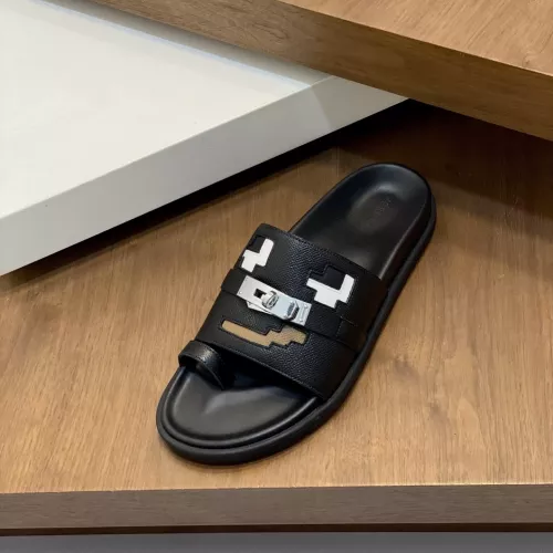 Replica Hermes Sandal For Men #1331138 $85.00 USD for Wholesale