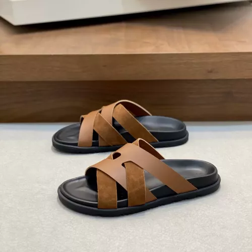 Replica Hermes Sandal For Men #1331139 $85.00 USD for Wholesale