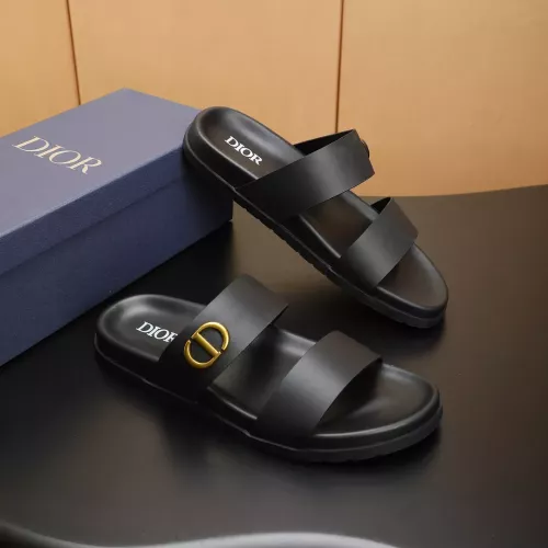 Replica Christian Dior Slippers For Men #1331144 $68.00 USD for Wholesale