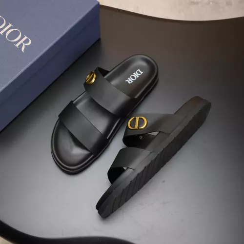Replica Christian Dior Slippers For Men #1331144 $68.00 USD for Wholesale