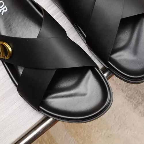 Replica Christian Dior Slippers For Men #1331145 $68.00 USD for Wholesale