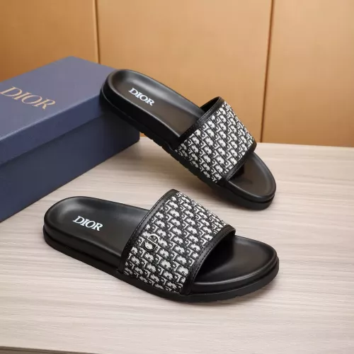 Replica Christian Dior Slippers For Men #1331147 $68.00 USD for Wholesale