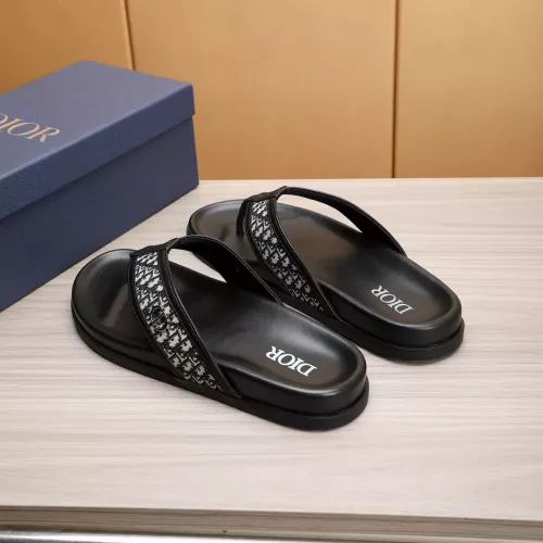 Replica Christian Dior Slippers For Men #1331148 $68.00 USD for Wholesale