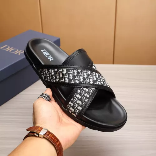 Replica Christian Dior Slippers For Men #1331149 $68.00 USD for Wholesale