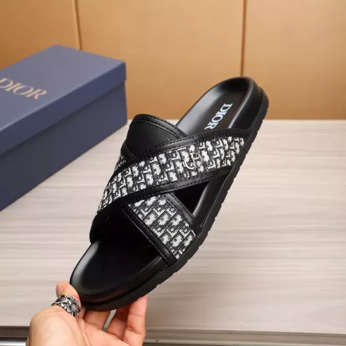 Replica Christian Dior Slippers For Men #1331149 $68.00 USD for Wholesale