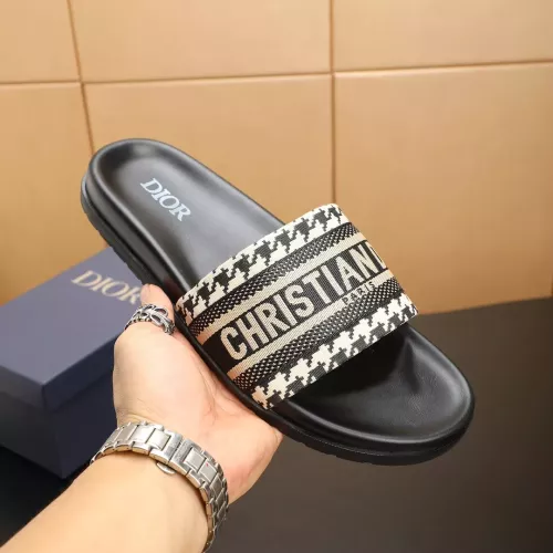 Replica Christian Dior Slippers For Men #1331155 $68.00 USD for Wholesale