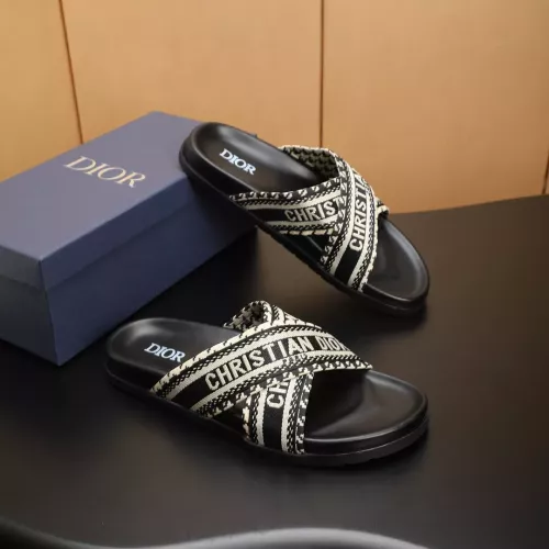 Replica Christian Dior Slippers For Men #1331156 $68.00 USD for Wholesale