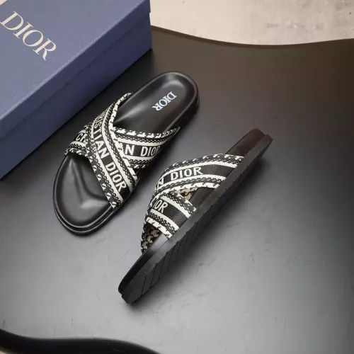 Replica Christian Dior Slippers For Men #1331156 $68.00 USD for Wholesale