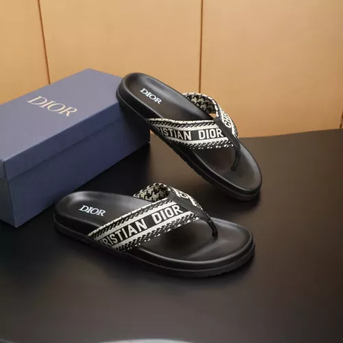 Replica Christian Dior Slippers For Men #1331157 $68.00 USD for Wholesale