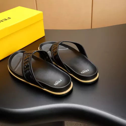 Replica Fendi Slippers For Men #1331167 $68.00 USD for Wholesale