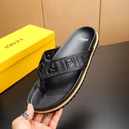Replica Fendi Slippers For Men #1331167 $68.00 USD for Wholesale